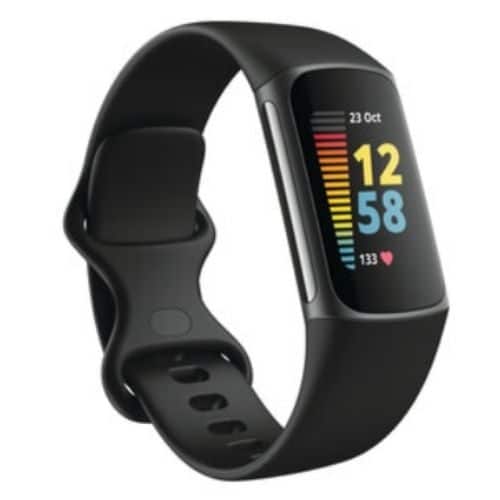 Fitness náramek Fitbit Charge 5 Black/Graphite Stainless Steel