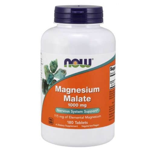 NOW Magnesium Malate, 180 tablet
