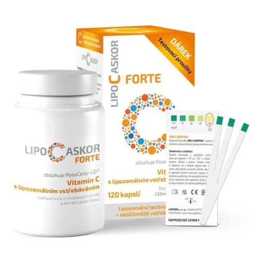 Forte Lipozomální vitamín C 520 mg 120 kapslí
