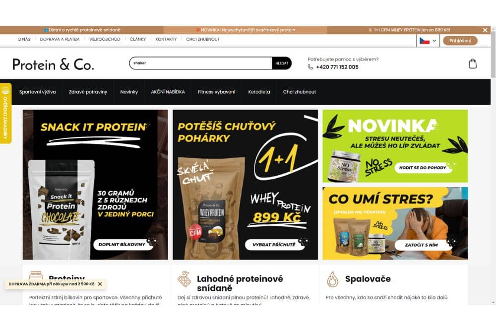 Protein & Co. e-shop