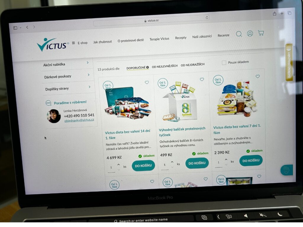 Victus dieta e-shop